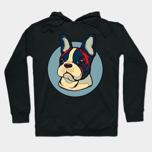 Frenchie french bulldog pop colorfull Hoodie